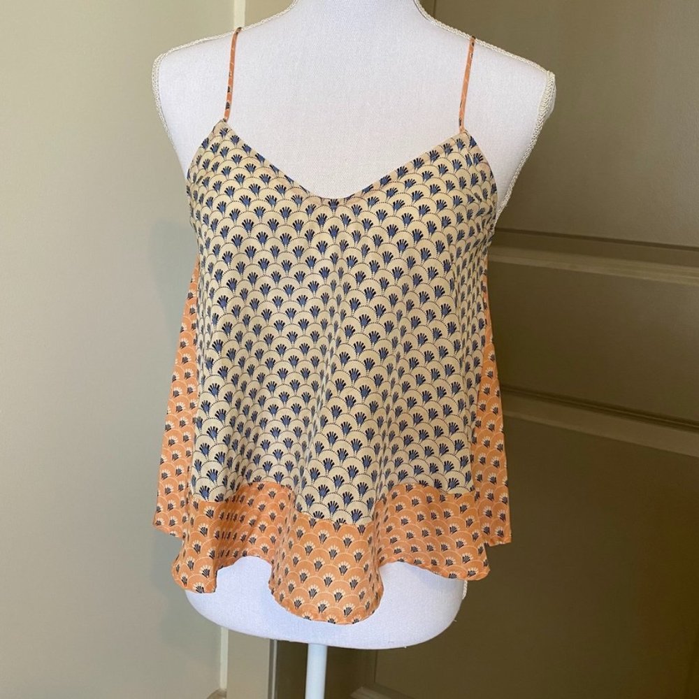 BOUTIQUE | Women's Satin Peach Tank